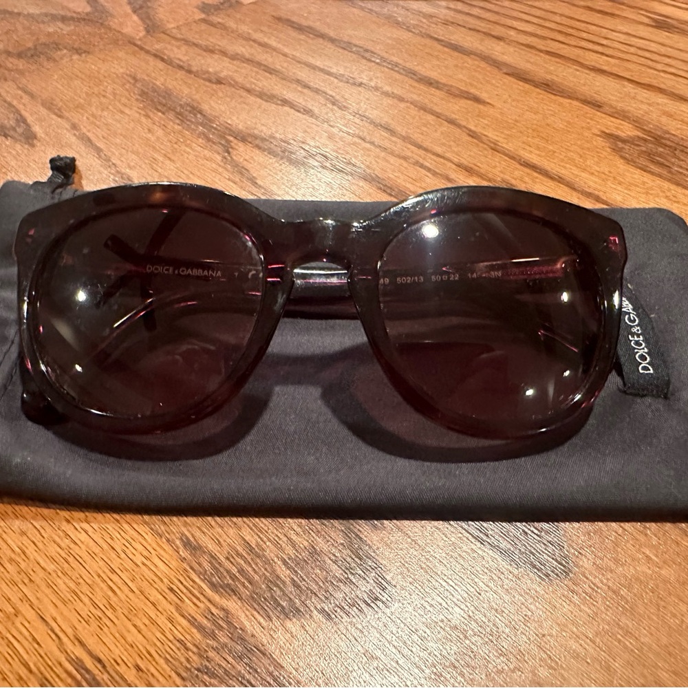 Dolce & Gabbana Women’s Dark Brown Sunglasses